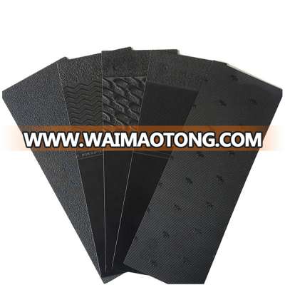 Durable Embossed Rubber Foam Shoe Sole Sheet Shoe Material